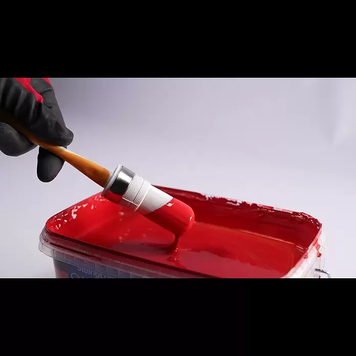 swingcolor Komfort Ringpinsel Ergo - Größe Pinsel: 6, All-in-one-Borsten, Kunststoff - Swingcolor Komfort Ringpinsel Ergo