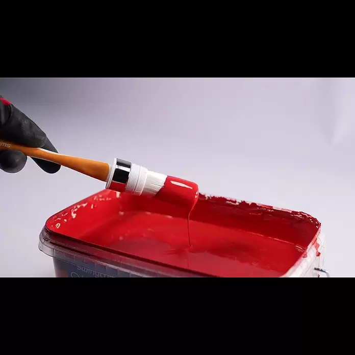 swingcolor Komfort Ringpinsel Ergo - Größe Pinsel: 4, All-in-one-Borsten, Kunststoff - Swingcolor Komfort Ringpinsel Ergo