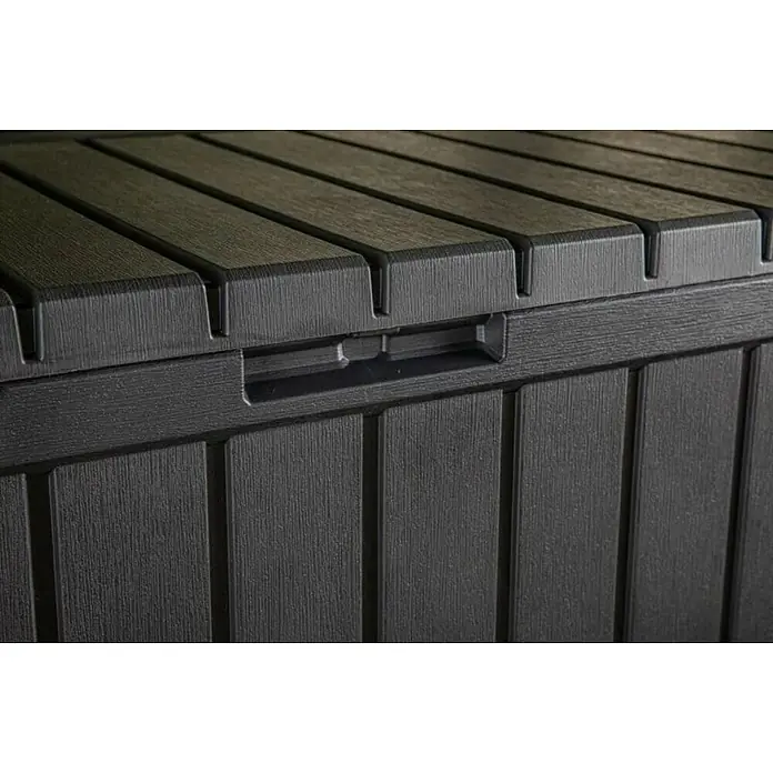 Keter Kentwood Opbergbox - 190L - 82,3x45,7x57,7cm - Antraciet