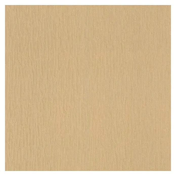 Rasch Trianon XIII Vliestapete Textil - Mattgold, Uni, 10,05 x 0,53 m - Nahaufnahme einer hellbraunen Papierstruktur, ideal für Hintergründe und Texturen in Grafikdesign und Druckprojekten.