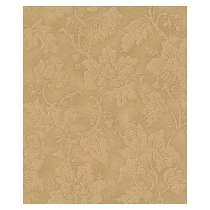 Rasch Trianon XIII Vliestapete Ranke (Mattgold, Floral, 10,05 x 0,53 m) | BAUHAUS