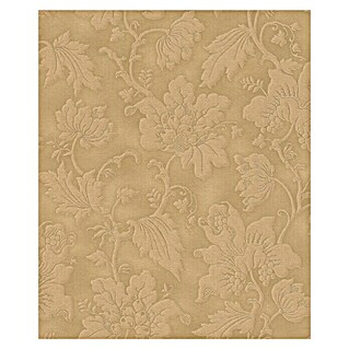 Rasch Trianon XIII Vliestapete Ranke (Mattgold, Floral, 10,05 x 0,53 m)