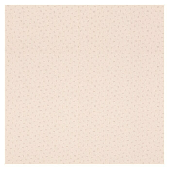 Rasch Bambino XIX Vliestapete Pünktchen (Rosa, Grafisch, 10,05 x 0,53 m)