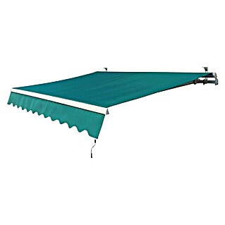 Sunfun Zglobna tenda (Zelene boje, Širina: 4 m, Izvlačenje: 2,5 m)