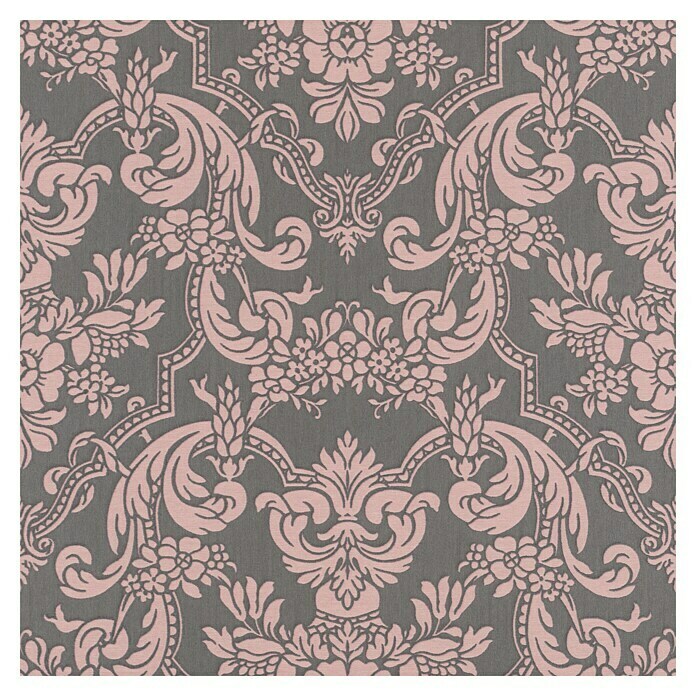 Rasch Trianon XIII Vliestapete (Rose-Taupe, Ornament, 10,05 x 0,53 m)