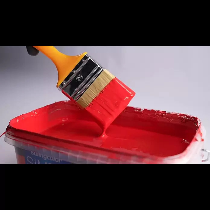 Lackierpinsel - Breite Borsten: 70 mm, Kunstborsten, Kunststoff - Lackierpinsel