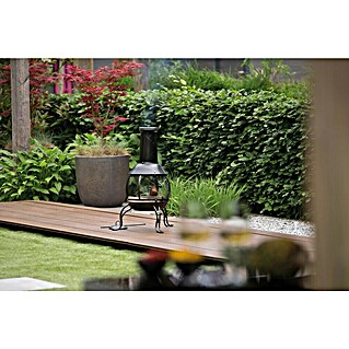 RedFire Chimenea para jardín Sauda (Ø x Al: 38 x 90,5 cm, Acero)