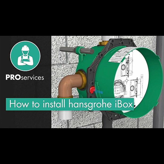 Hansgrohe Unterputzsystem Ibox UniversalAnschlussgewinde: ¾″ Product