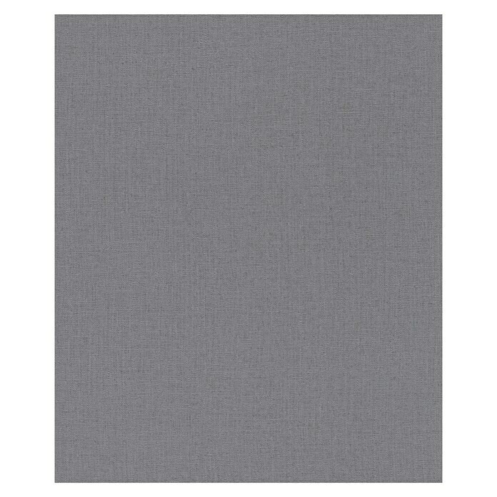 Barbara Home Collection Vliestapete (Dunkelgrau, Uni, 10,05 x 0,53 m)
