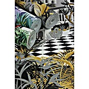 Rasch Tropical House Vliestapete Landschaft (Hellblau, Floral, 10,05 x 0,53 m) | BAUHAUS