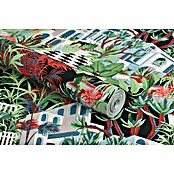 Rasch Tropical House Vliestapete Landschaft (Ziegelrot, Floral, 10,05 x 0,53 m) | BAUHAUS