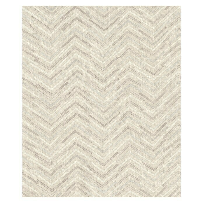 Barbara Home Collection Vliestapete (Beige, Grafisch, 10,05 x 0,53 m)