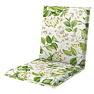 Doppler Gartenmöbel-Auflage Elegant (Blätter, Niederlehner, 40 % Polyester, 60 % Baumwolle)
