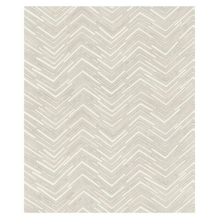 Barbara Home Collection Vliestapete (Grau, Grafisch, 10,05 x 0,53 m)