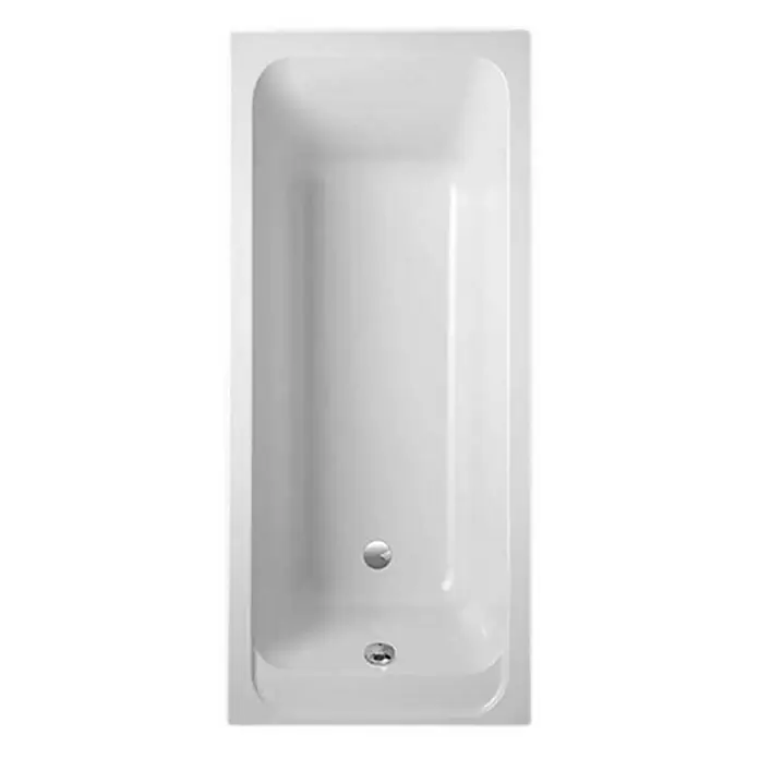 Villeroy & Boch Architectura Badewanne - 170 x 75 cm, Sanitäracryl, Weiß - Eine rechteckige Badewanne in strahlendem Weiß, ideal für entspannende Bäder. Das schlichte Design fügt sich nahtlos in jedes Badezimmer ein.