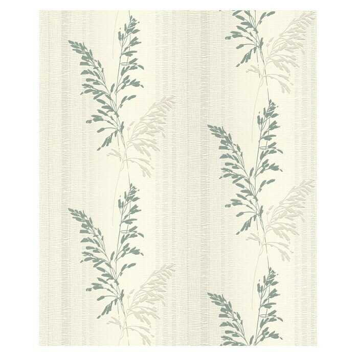 Rasch Tapetenwechsel 2 Vliestapete Blätter (Grünglimmer, Floral, 10,05 x 0,53 m)