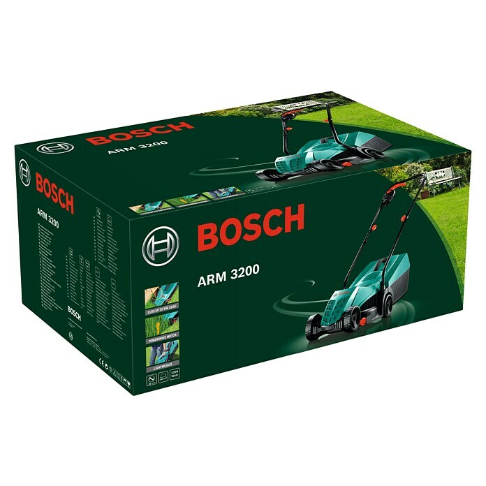 Bosch Elektro-Rasenmäher ARM 321.200 W, Schnittbreite: 32 cm Diagonal View