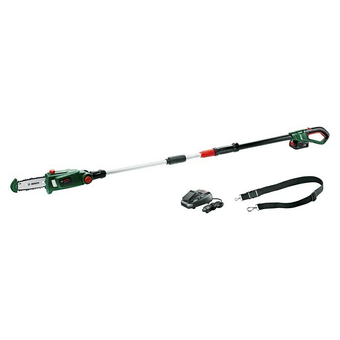 Bosch 18 V Power for All Akku-Hochentaster UniversalChainPole 1818 V, Li-Ionen, 1 Akku Diagonal View