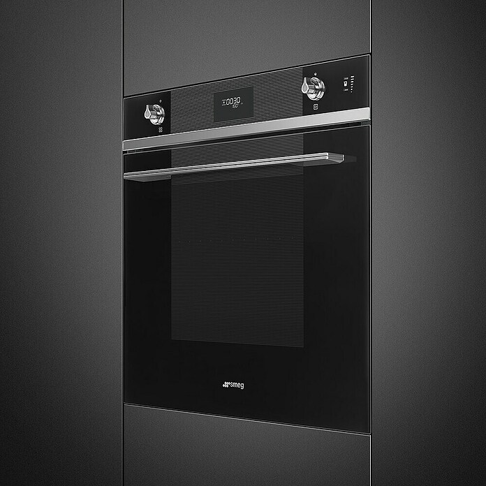 Smeg Horno empotrado SO6101S2N (Número de tipos de calentamiento: 11 ud., Volumen horno: 68 l, Negro) | BAUHAUS