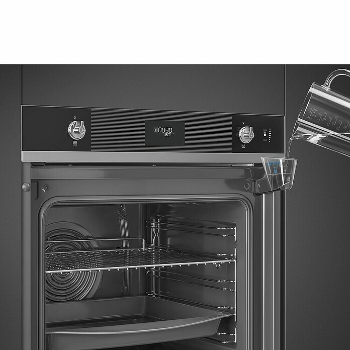 Smeg Horno empotrado SO6101S2N (Número de tipos de calentamiento: 11 ud., Volumen horno: 68 l, Negro) | BAUHAUS