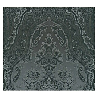 AS Creation My Home My Spa Vliestapete Damask Paisley (Schwarz, Ornament, 10,05 x 0,53 m)