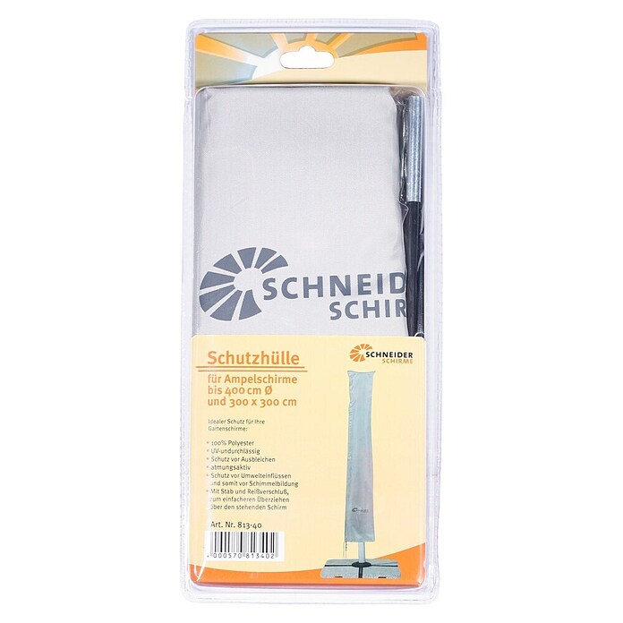 Schneider Copertura di protezione per ombrelloni a braccio fino a 400 cm