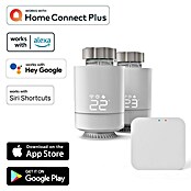 Hama Starter-Set Heizen 2x smartes Heizkörperthermostat + Zentrale (Smarte Steuerung: Hama Smart Home-App, Ventilanschluss: M30 x 1,5 mm) | BAUHAUS