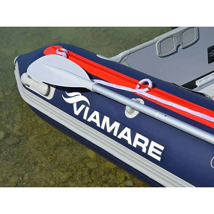 Viamare Schlauchboot 330 S AluL x B x H: 330 x 162 x 44 cm, Geeignet für: 4+1 Personen, Nutzlast: 650 kg, Rot/Blau Detail Shot