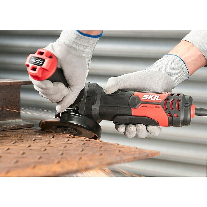 Skil Amoladora angular eléctrica 9132 AB (850 W, Diámetro disco: 125 mm, Número de revoluciones de marcha en vacío: 12.000 r.p.m.) | BAUHAUS