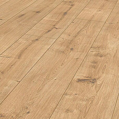 LOGOCLIC Ambienta Laminat Eiche Napoli (1.285 x 192 x 10 mm, Landhausdiele, Eiche Napoli)