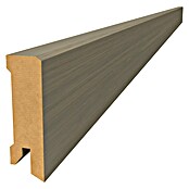 Rodapié roble gris tierra (2,4 m x 70 mm x 15 mm) | BAUHAUS