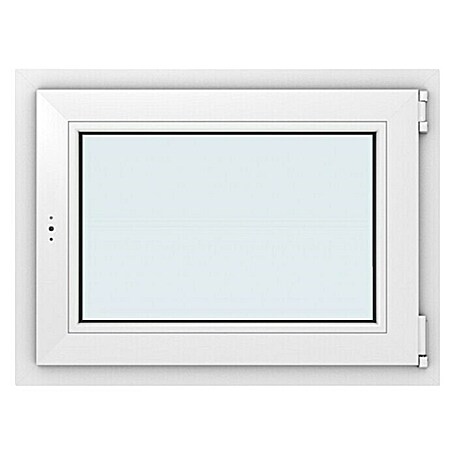 Solid Elements Kunststofffenster Basic (80 x 60 cm, DIN Anschlag: Rechts)