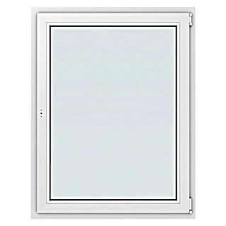 Solid Elements Kunststofffenster Basic (105 x 135 cm, DIN Anschlag: Rechts, Weiß)