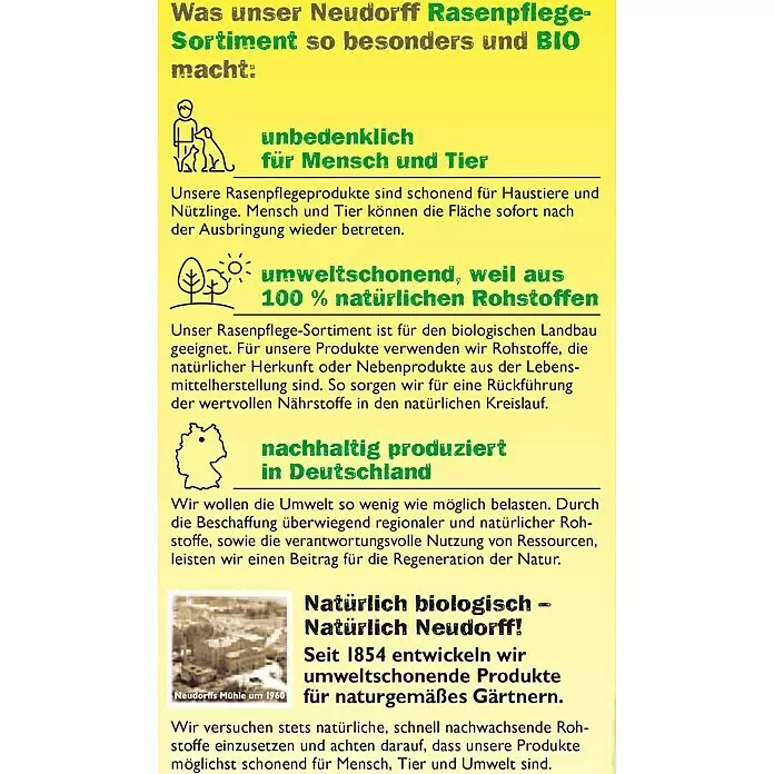 Neudorff Betonit Sandboden-Verbesserer - 10 kg, Max. Anwendungsfläche: 100 m² - Detailaufnahme