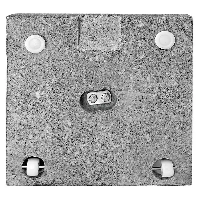 Sunfun Granitschirmständer Florenz25 kg, 45 x 45 cm View From Below