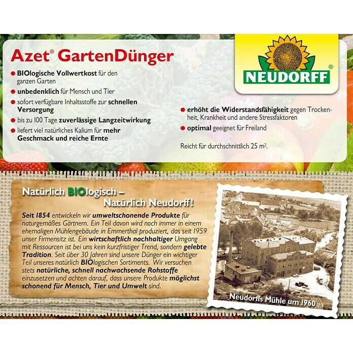 Neudorff Fertofit Gartendünger (2,5 kg)