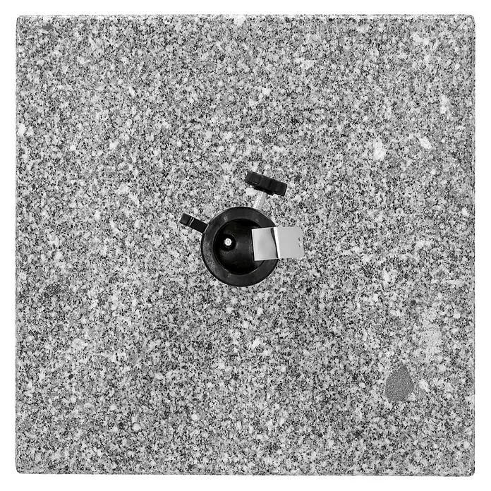 Sunfun Granitschirmständer Florenz25 kg, 45 x 45 cm Top View