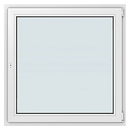 Solid Elements Kunststofffenster Basic (120 x 120 cm, DIN Anschlag: Rechts)