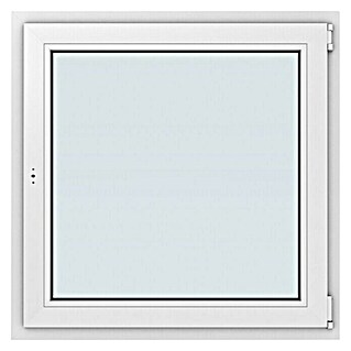 Solid Elements Kunststofffenster Basic (100 x 100 cm, DIN Anschlag: Rechts)