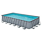 Frame-Pool Summer Waves Elite (L x B x H: 732 x 366 x 132 cm, Grau, 31.771 l) | BAUHAUS