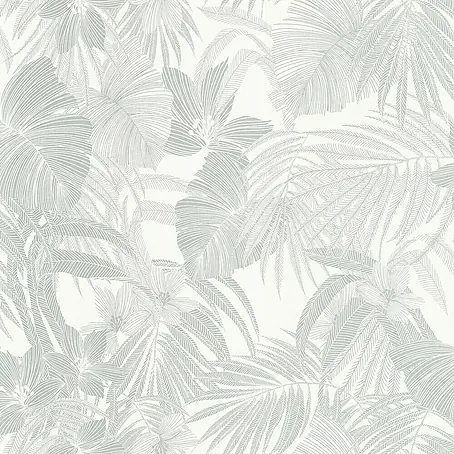 Papel pintado Vegetal Hojas