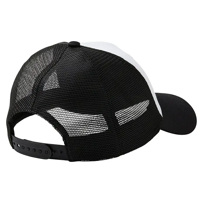 Cricut Mütze Trucker Hat - Einheitsgröße, Weiß, 3 Stk. - Schwarze und weiße Mesh-Cap mit verstellbarem Riemen hinten. Ideal für Sport und Freizeit.