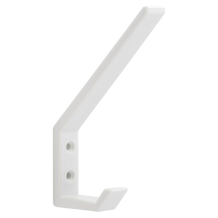 Siro Garderobna kuka  (D x Š: 134 x 91 mm, Bijela, Plastika) | BAUHAUS