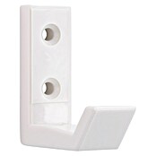 Siro Garderobna kljuka  (Do x Š x V: 51 x 18 x 58 mm, Bela, Plastika) | 1189 - Hut und Mantelhaken | AAEE - Garderoben | AAE - Beschläge | AA - Eisenwaren | A - Eisenwaren | BAUHAUS