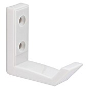 Siro Garderobna kljuka  (Do x Š x V: 51 x 18 x 58 mm, Bela, Plastika) | 1189 - Hut und Mantelhaken | AAEE - Garderoben | AAE - Beschläge | AA - Eisenwaren | A - Eisenwaren | BAUHAUS