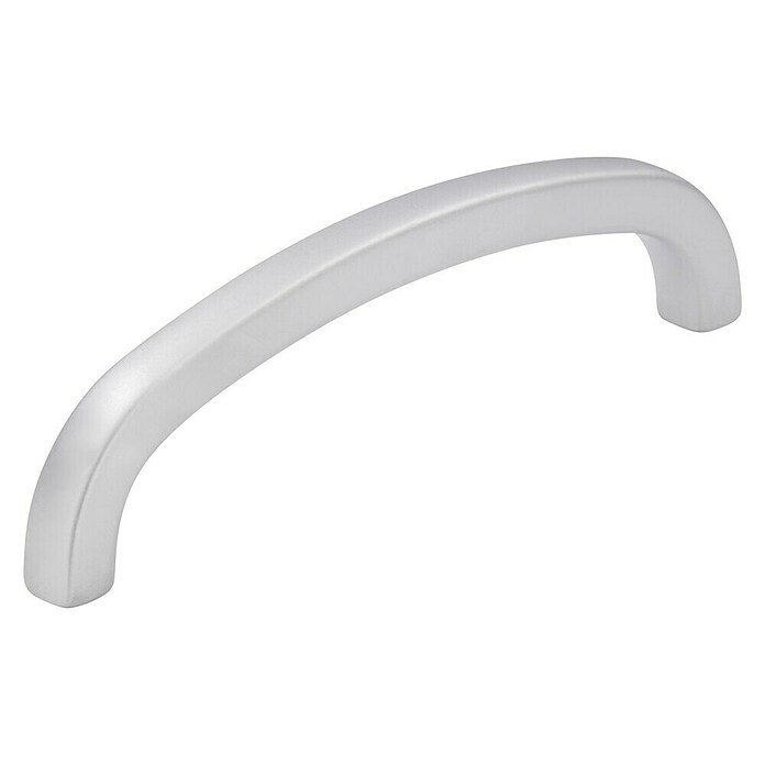Siro Möbelgriff (Typ Möbelgriff: Bügel, L x B x H: 104 x 8 x 28 mm, Stahl, Matt, Chrom) | BAUHAUS