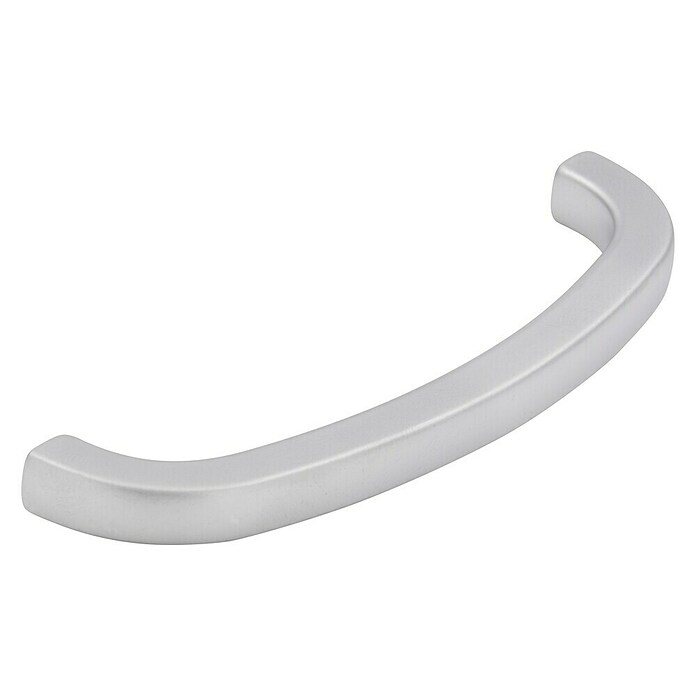 Siro Möbelgriff (Typ Möbelgriff: Bügel, L x B x H: 104 x 8 x 28 mm, Stahl, Matt, Chrom) | BAUHAUS