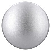 Siro Möbelknopf (Typ Möbelgriff: Knopf, Ø x H: 30 x 30 mm, Kunststoff, Silber) | BAUHAUS