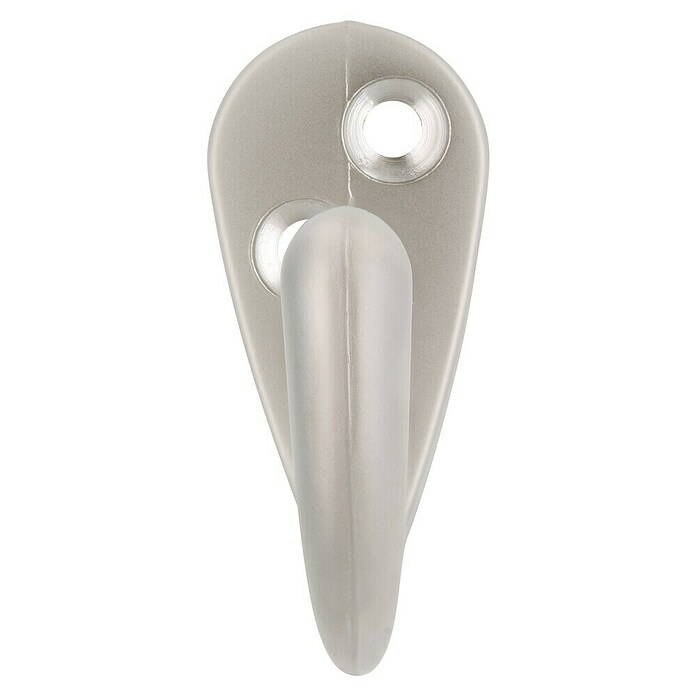 Siro Garderobna kuka  (D x Š x V: 43 x 19 x 38 mm, Srebrna, Čelik) | BAUHAUS