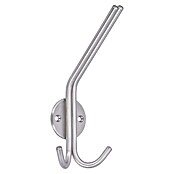Siro Garderobenhaken (L x B x H: 173 x 76 x 103 mm, Edelstahl, Silber) | BAUHAUS